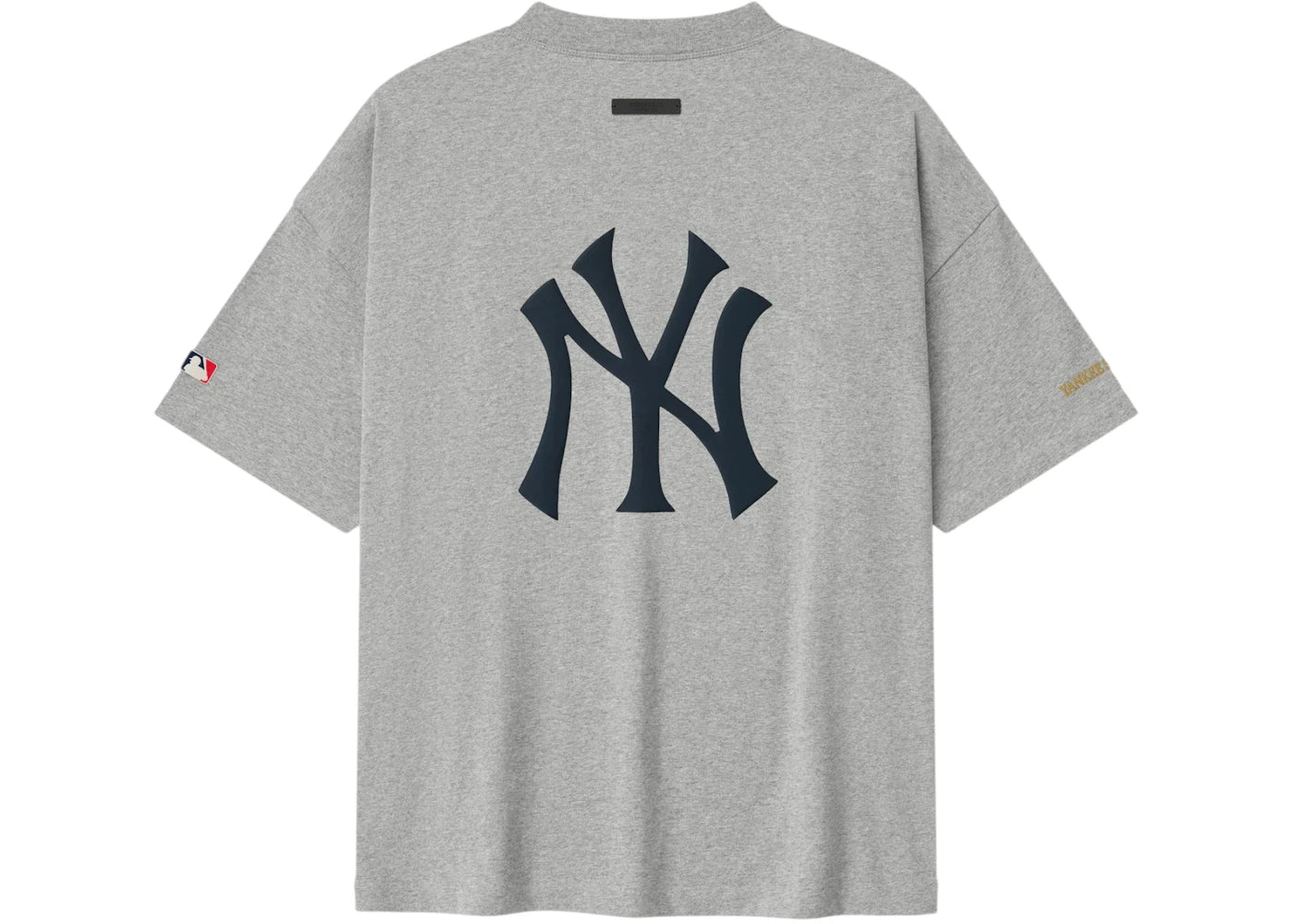 Fear of God Essentials Yankee Stadium 90's Tee Concrete Heather - vue secondaire B