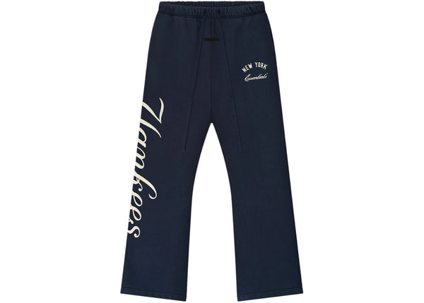 Fear of God Essentials Yankees Flare Sweatpant Dark Sapphire sneakers - authentic Fear of God shoes