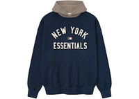 Fear of God Essentials Yankees Sport Hoodie Midnight Navy/Homstead Heather