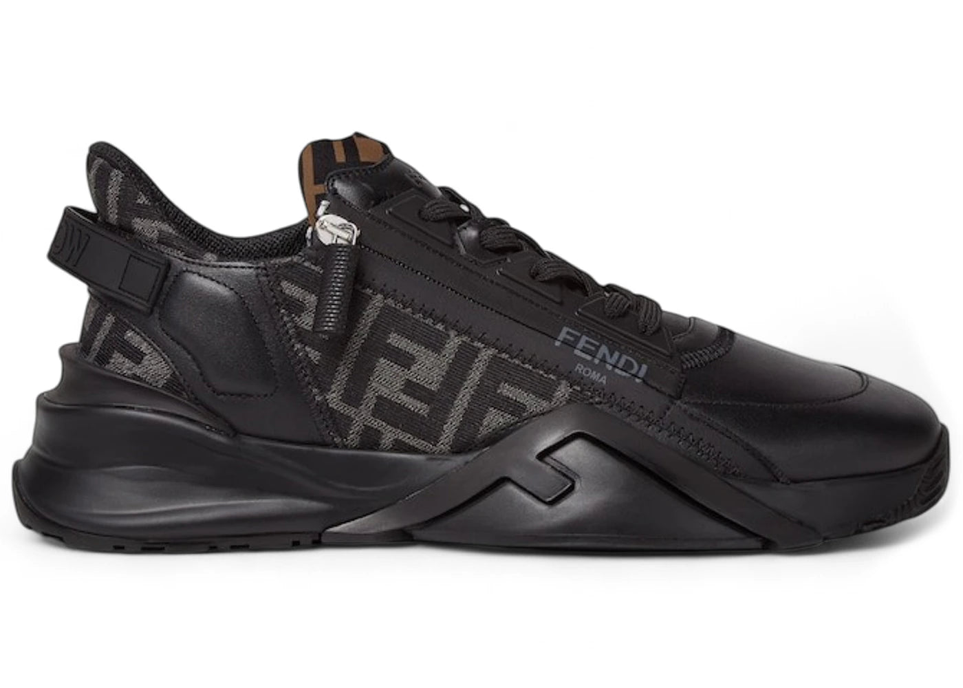 Fendi Flow Low Black - vue 360