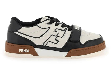 Fendi Match Black White Brown (Women's) - sneakers view 2