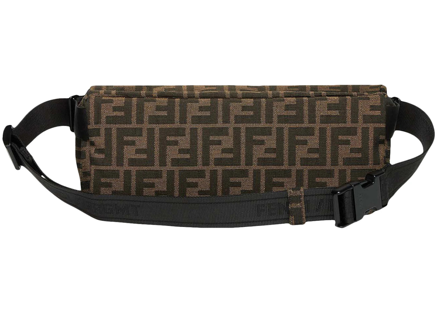 Fendi x FRGMT x Pokemon FF Fabric Belt Bag Brown - vue secondaire B