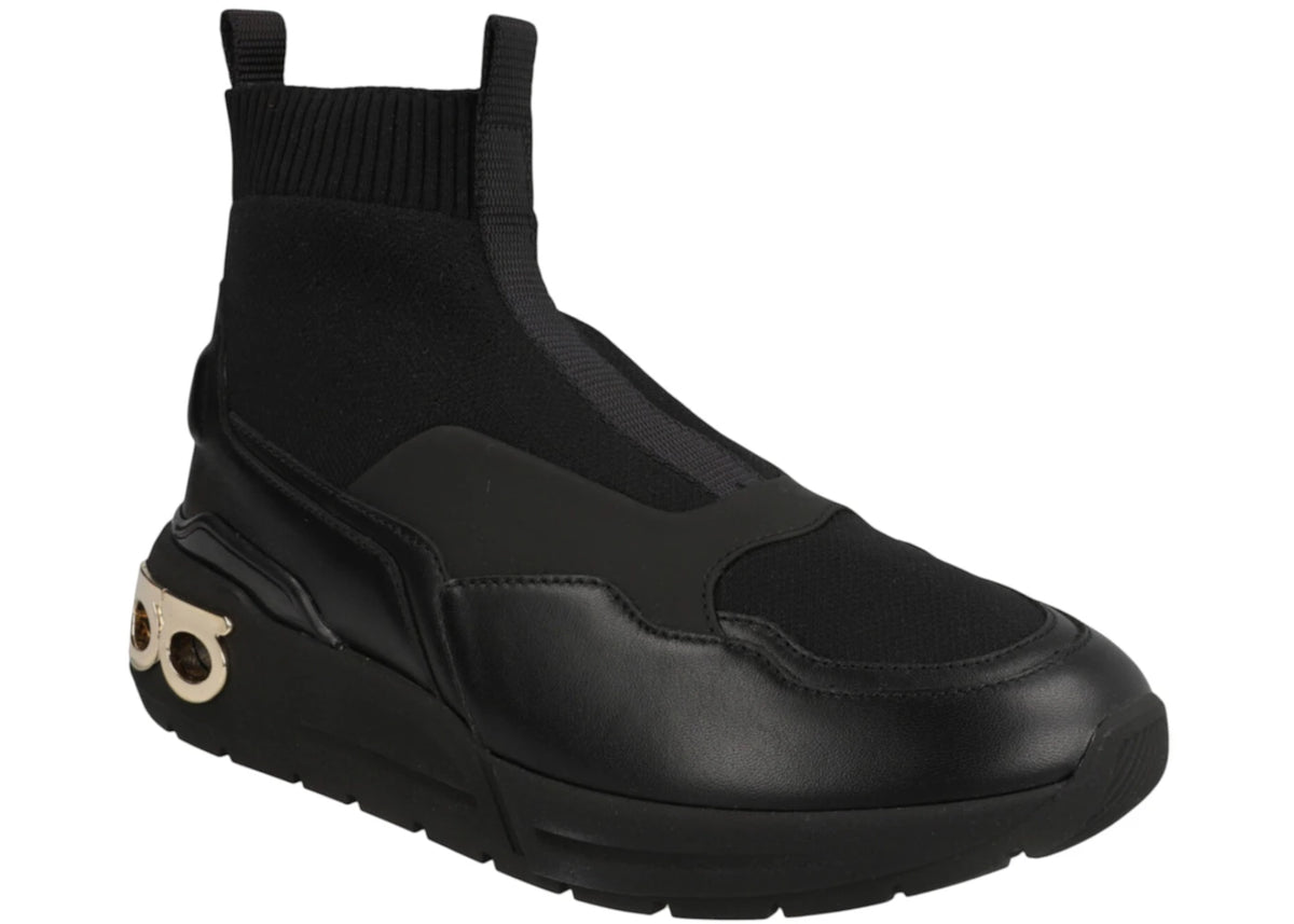 Ferragamo Cosma Sock High-Top Sneakers Yellow (Women's) - vue secondaire A