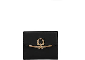 Ferragamo Gancini French Wallet Black - vue 360
