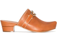 Ferragamo Gancini Slip-On Mules Brown (Women's)