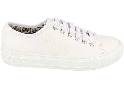 Ferragamo Mediterranean Low-Top White (Women's) - sneakers view 2