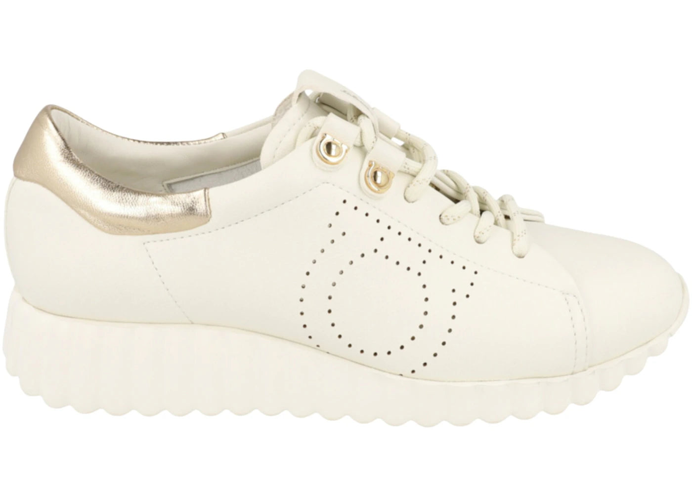 Ferragamo Ninfa White (Women's) - vue secondaire A