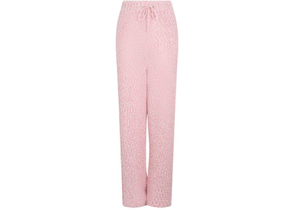 Ferragamo Women's Cotton Bouclé Knitted Pants Light Pink - authentic Ferragamo apparel