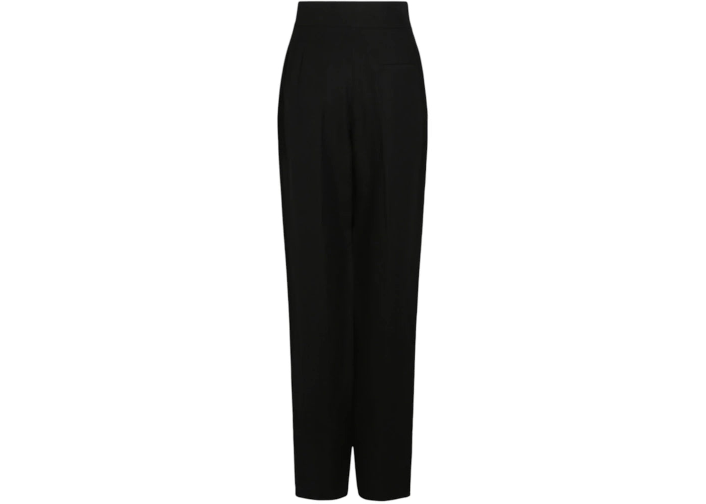 Ferragamo Women's High-Waisted Wide-Leg Pants Black - vue secondaire B