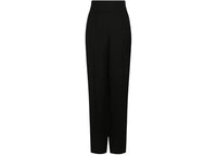 Ferragamo Women's High-Waisted Wide-Leg Pants Black