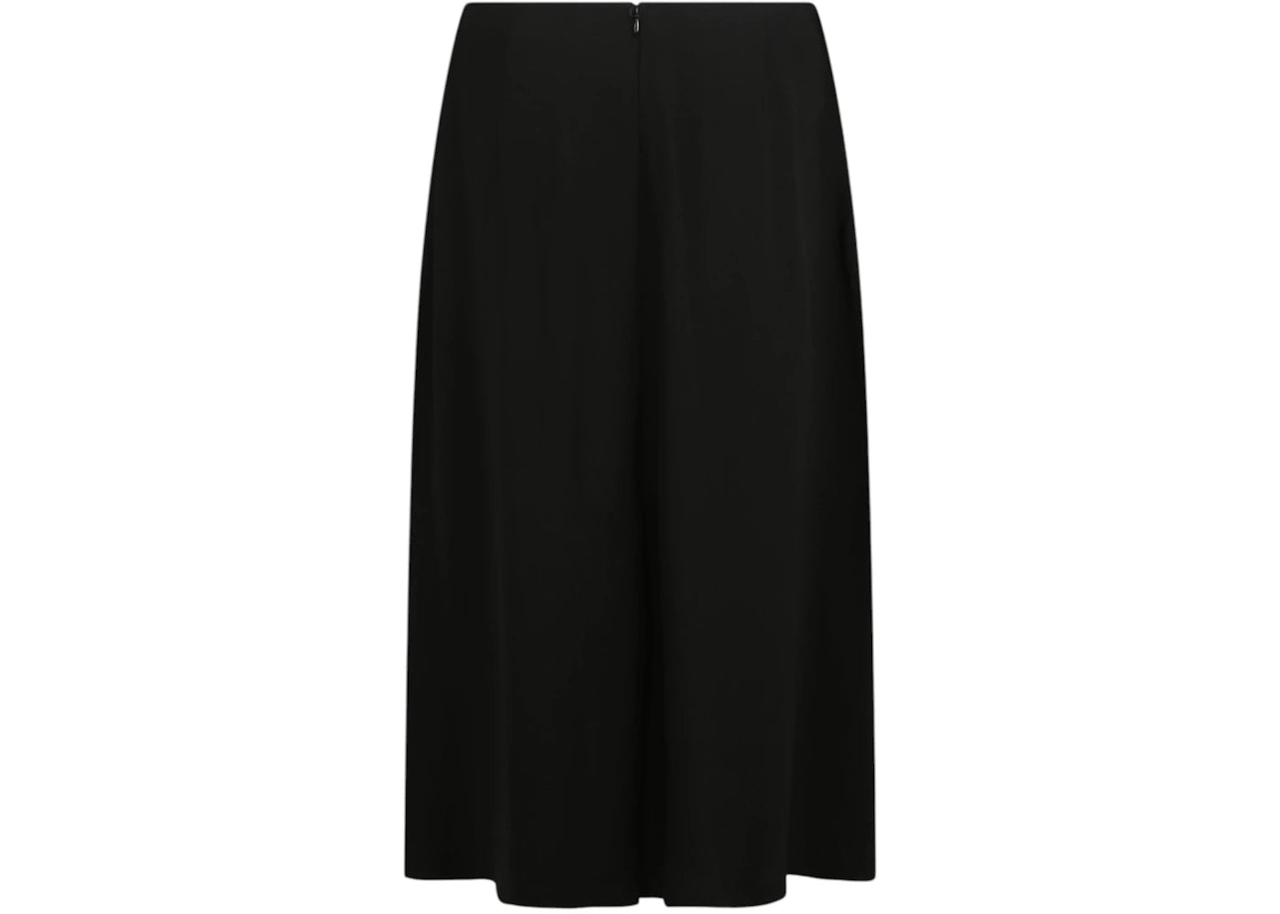 Ferragamo Women's Pleated Midi Skirt Black - vue secondaire B