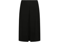 Ferragamo Women's Pleated Midi Skirt Black
