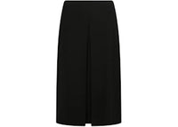 Ferragamo Women's Pleated Midi Skirt Black