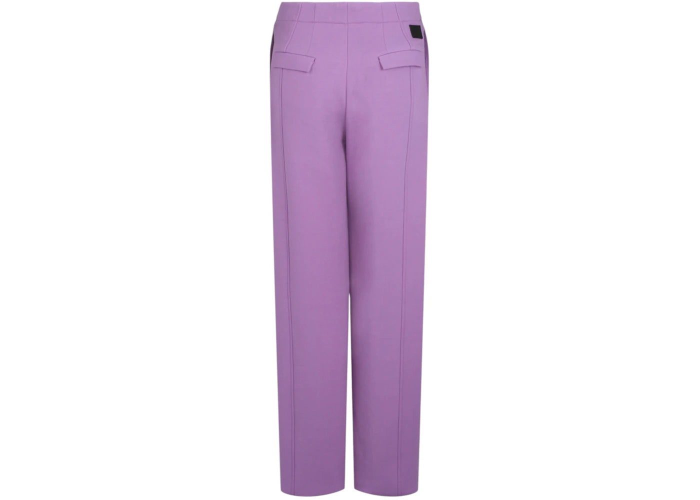 Ferragamo Women's Straight-Leg Trousers Purple - vue secondaire B