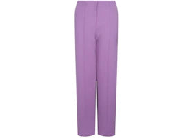 Ferragamo Women's Straight-Leg Trousers Purple - vue 360