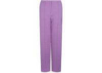 Ferragamo Women's Straight-Leg Trousers Purple