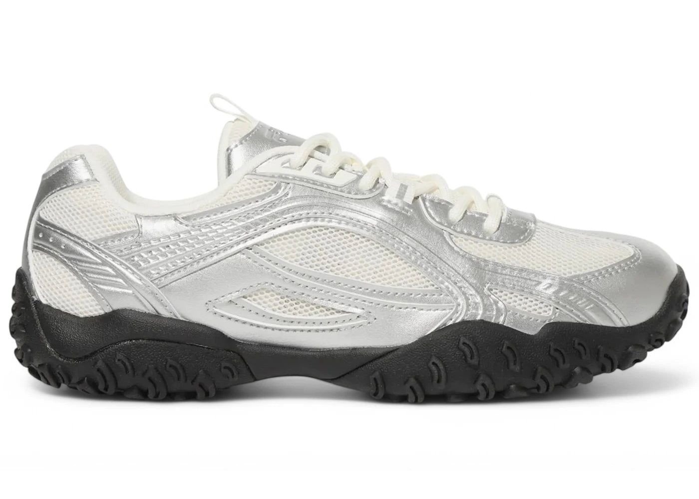 Fila Echappe MS Metallic Silver White - vue 360