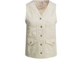 Filson Archive Cruiser Sleeveless Jacket White - vue 360