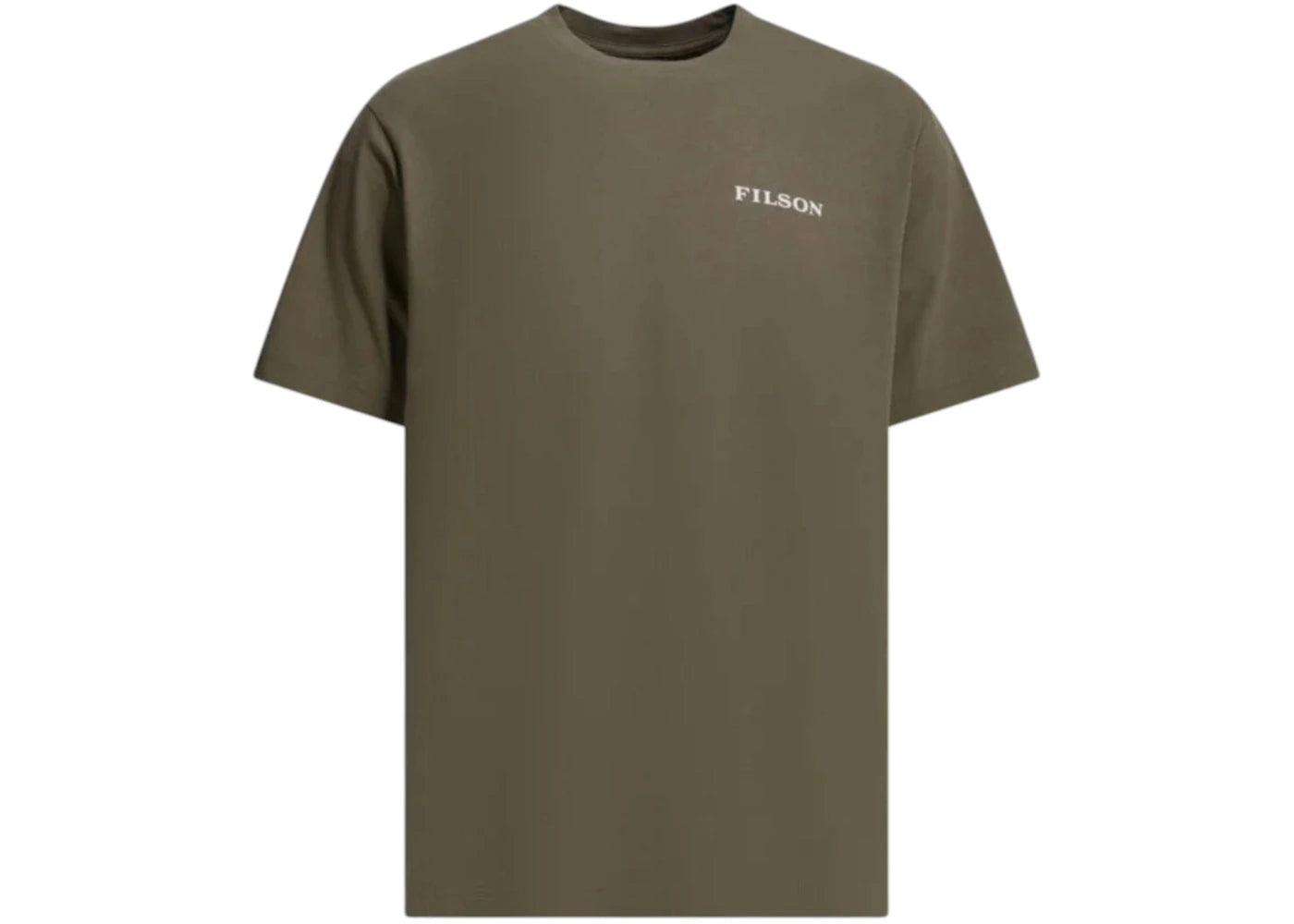 Filson Frontier Crewneck T-shirt Brown - vue secondaire A
