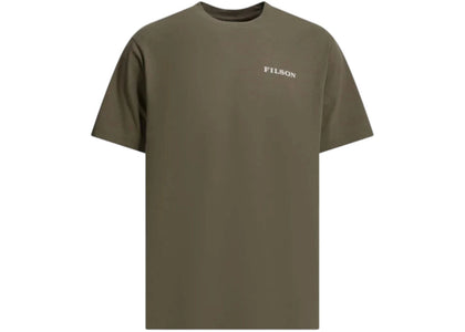 Filson Frontier Crewneck T-shirt Brown - apparel view 2