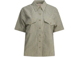 Filson Western Casual Shirt Blue - vue 360