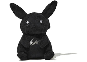 Fragment x Pokemon Pikachu Thunderbolt Project x Sequence Miyashita Park Plush Doll Black M - vue 360