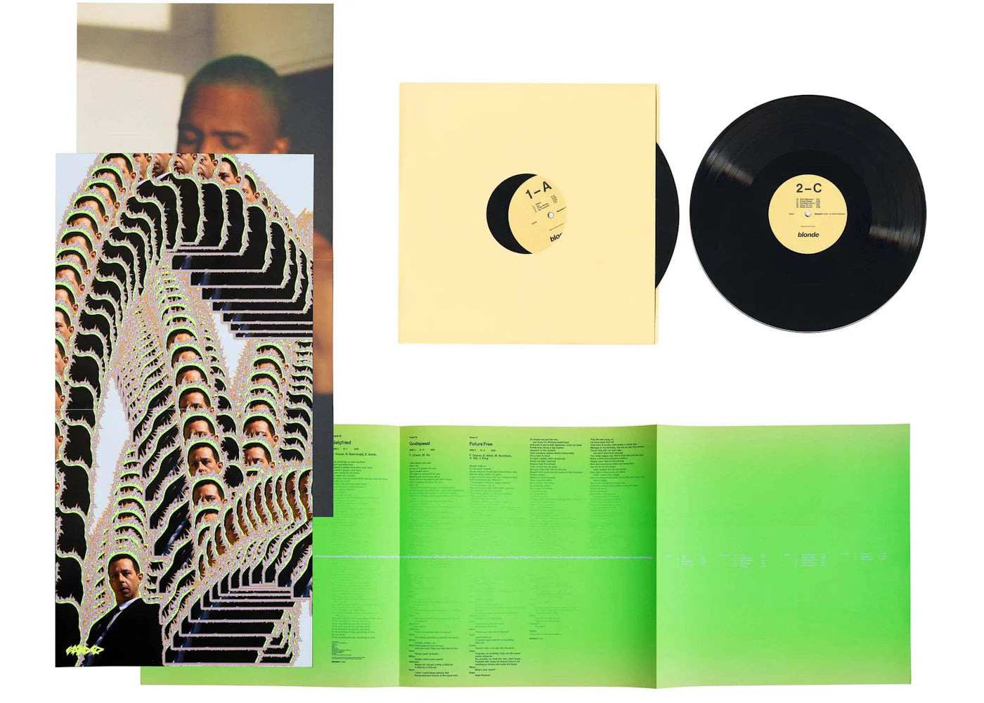 Frank Ocean Blonde 2XLP Vinyl Black - vue secondaire B