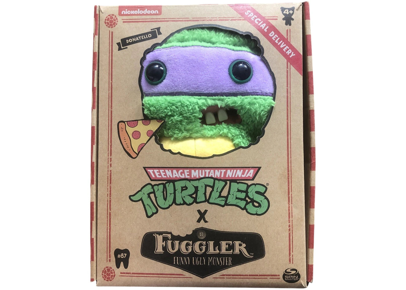 Fuggler Teenage Mutant Ninja Turtles Donatello #87 Plush - vue secondaire A