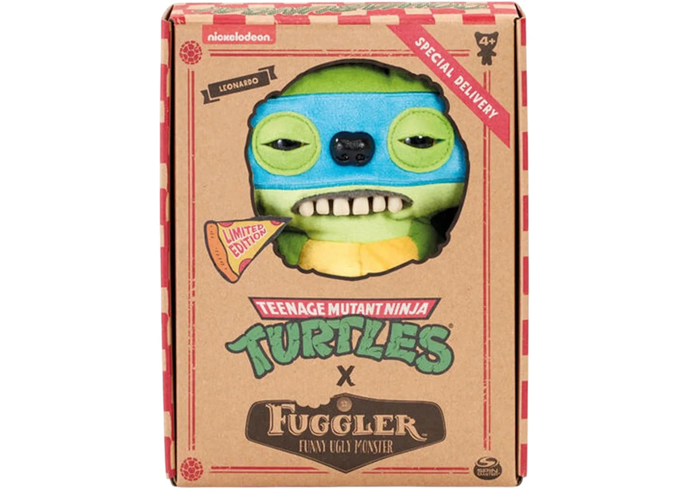Fuggler Teenage Mutant Ninja Turtles Leonardo Limited Edition #62 Plush - vue secondaire A