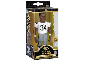 Funko Gold Legends NFL Los Angeles Raiders Bo Jackson 5 Inch Chase Edition Figure - vue 360