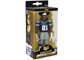 Funko Gold NFL Dallas Cowboys Ezekiel Elliott 5 Inch Chase Exclusive Figure - vue secondaire A