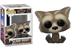 Funko POP! Marvel: Guardians of The Galaxy-Baby Rocket Figure #1208 - vue 360