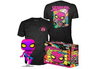 Funko POP! & Tees: Marvel-Spider-Man (Black Light) (Target) XL Figure with T-shirt