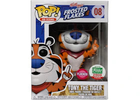 Funko Pop! Ad Icons Frosted Flakes Tony the Tiger (Flocked) Funko Shop Exclusive Figure #08 - vue 360