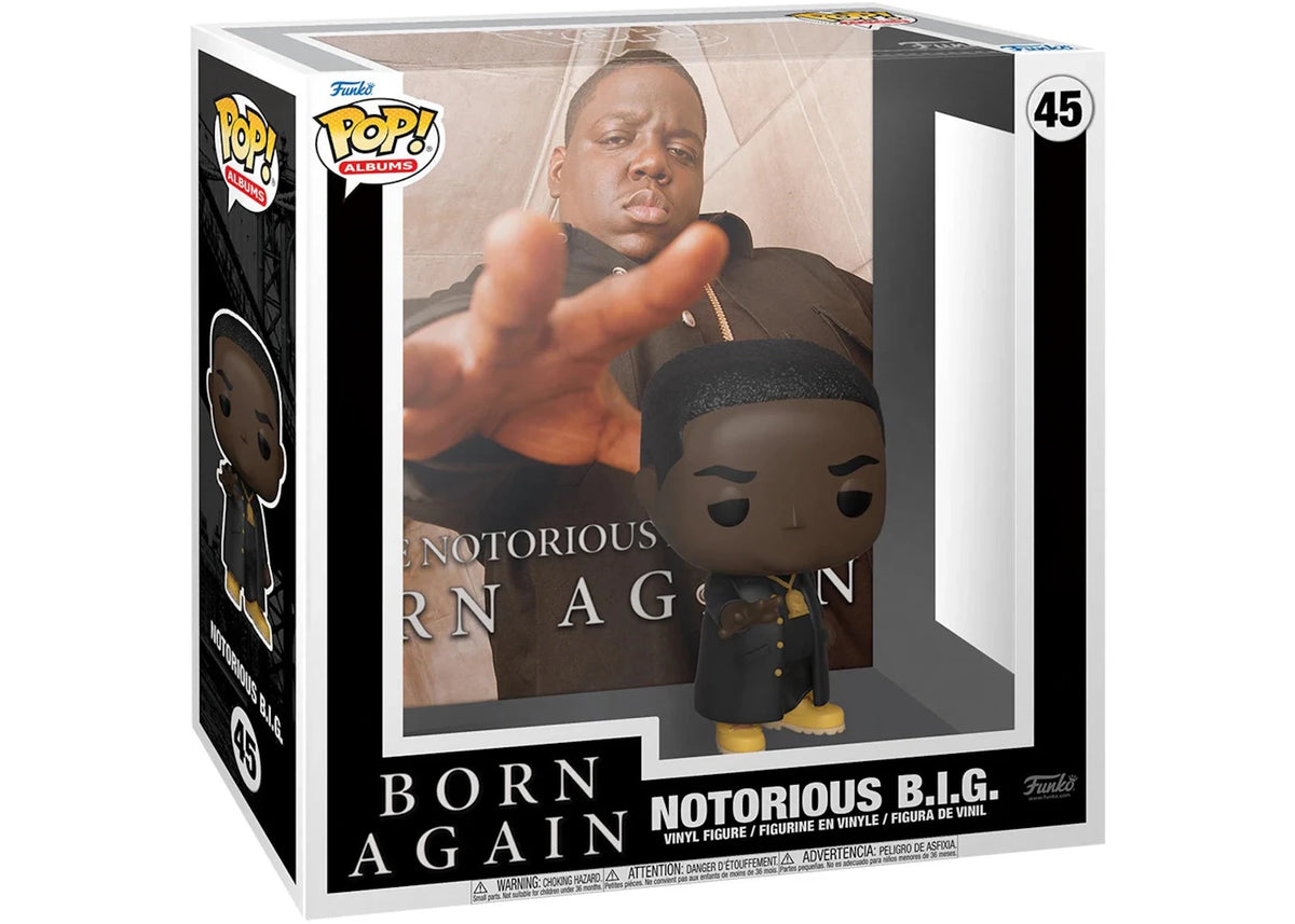 Funko Pop! Albums Notorious B.I.G. Born Again Figure #45 - vue secondaire A