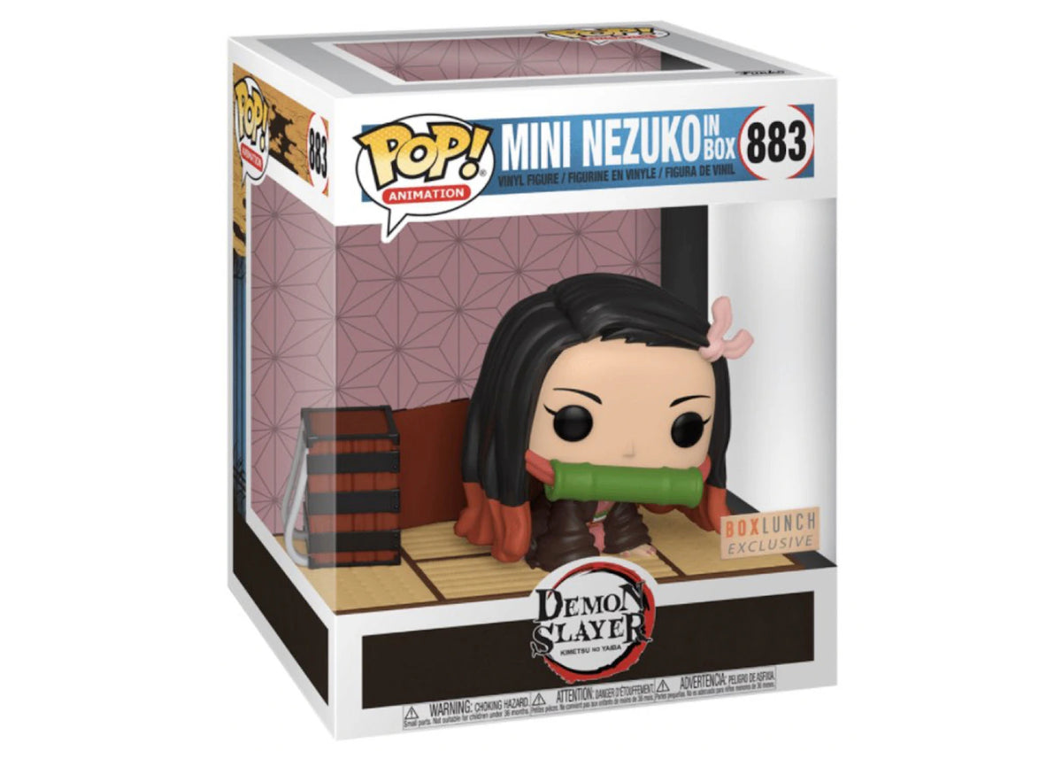 Funko Pop! Animation Demon Slayer Mini Nezuko In Box (Box Lunch Exclusive) Figure #883 - vue secondaire A