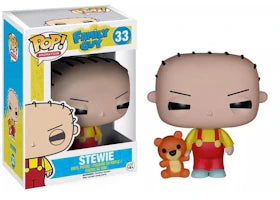 Funko Pop! Animation Family Guy Stewie Griffin Figure #33 - vue 360