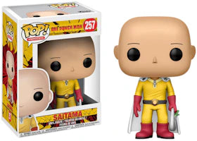 Funko Pop! Animation One Punch Man Saitama Figure #257 - vue 360