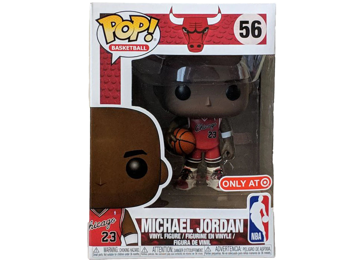 Funko Pop! Basketball Michael Jordan Chicago Bulls Rotes Trikot Target Exklusivfigur #56 - vue 360