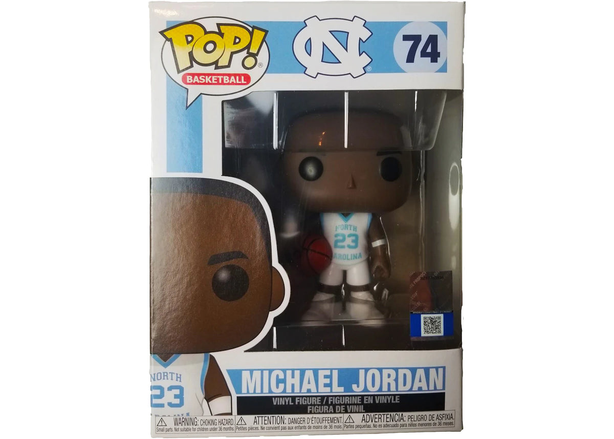 Funko Pop! Basketball Michael Jordan North Carolina Jersey Figur Nr. 74 - vue 360