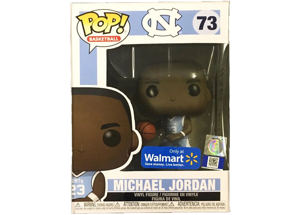 Funko Pop! Basketball Michael Jordan UNC Heimtrikot Walmart Exklusivfigur Nr. 73 - vue 360