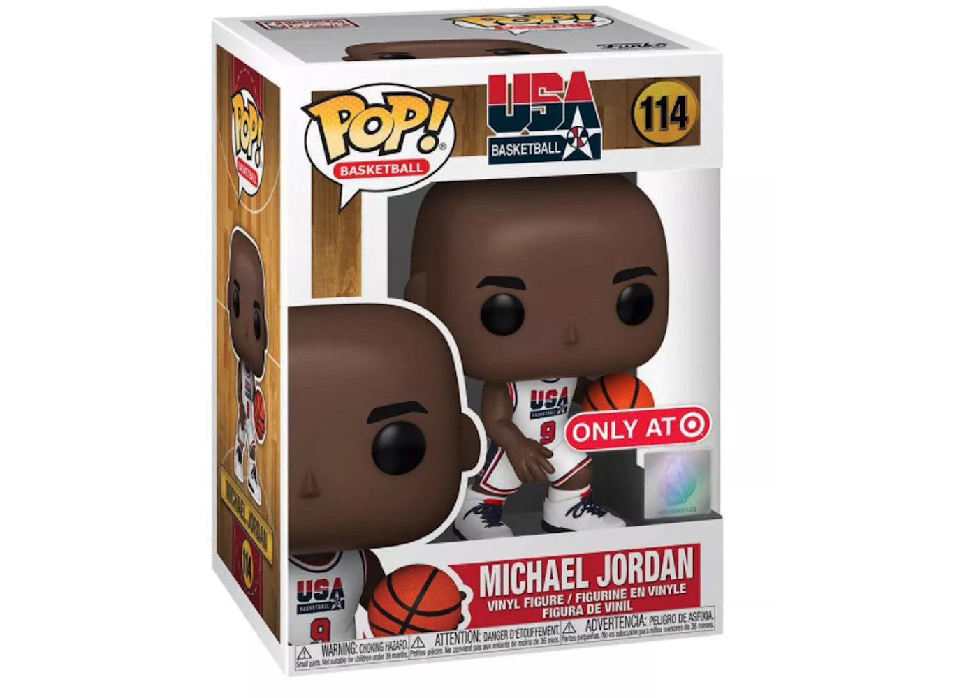 Funko Pop! Basketball USA Basketball Michael Jordan Target Exklusivfigur #114 - vue 360