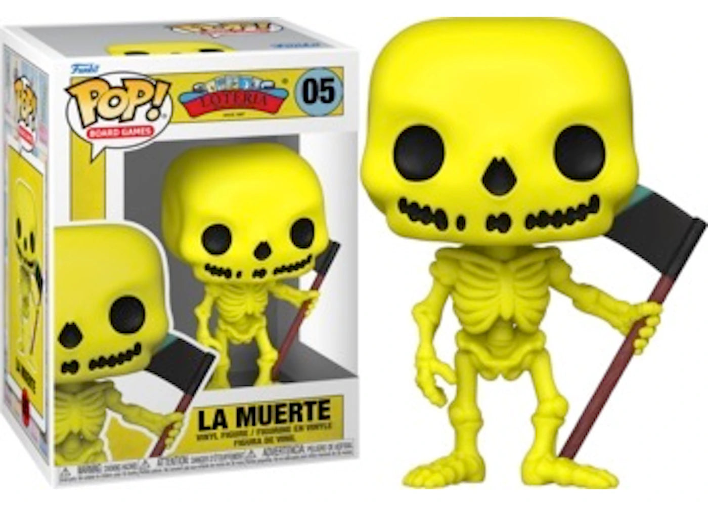 Funko Pop! Board Games: Loteria La Muerte Figure #5 - vue 360