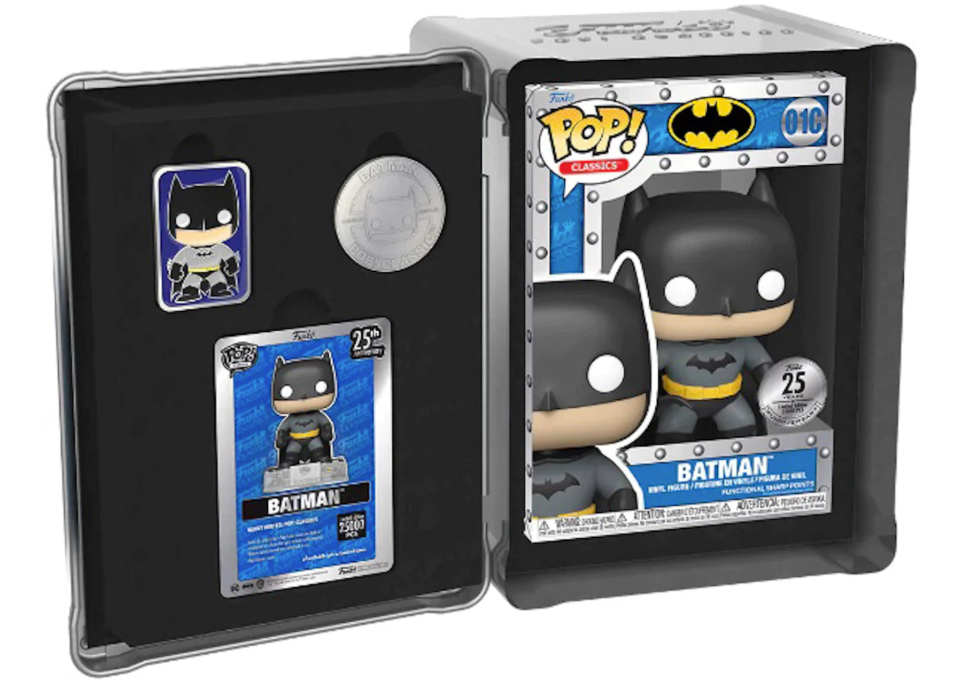 Funko Pop! Classics DC Comics Batman 25th Anniversary Exclusive Figure #01C - vue secondaire B