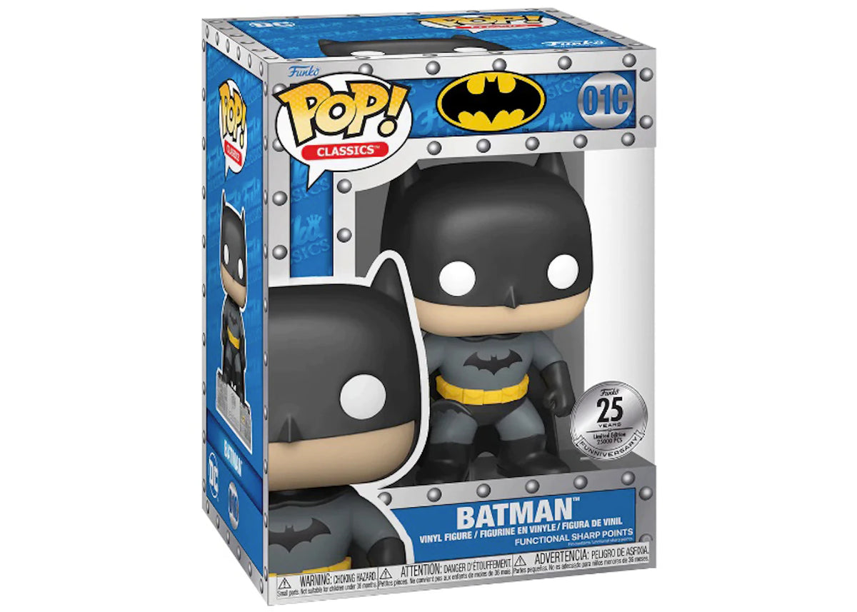 Funko Pop! Classics DC Comics Batman 25th Anniversary Exclusive Figure #01C - vue secondaire B