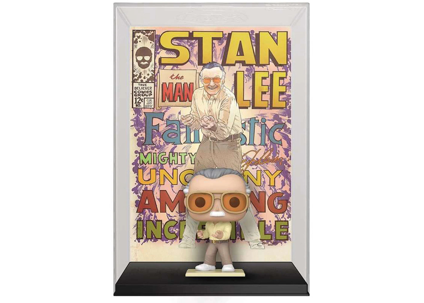 Funko Pop! Comic Covers Marvel Stan Lee Figure #01 - vue secondaire B