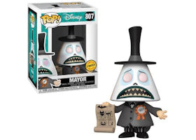 Funko Pop! Disney The Nightmare Before Christmas Mayor with Megaphone Chase Figure #807 - vue 360