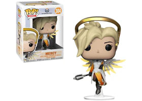 Funko Pop! Games Overwatch Mercy Figure #304 - vue 360