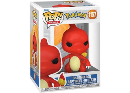Funko Pop! Games Pokémon Charmeleon Figure #1157 - authentic Funko product