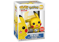 Funko Pop! Games Pokemon Pikachu Waving Diamond Collection GameStop Exclusive Figure #553